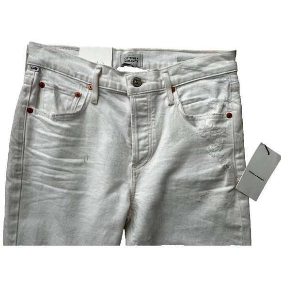 Citizens of Humanity Emerson Slim Boyfriend Jeans in Dollop ( 25 ) - Picture 6 of 10